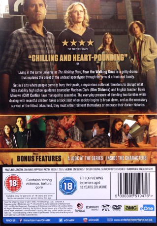 Fear The Walking Dead The Complete 1 Season [2DVD]