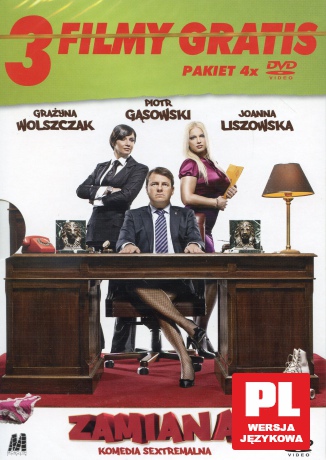 Zamiana + 3 FILMY GRATIS [BOX] [4DVD]