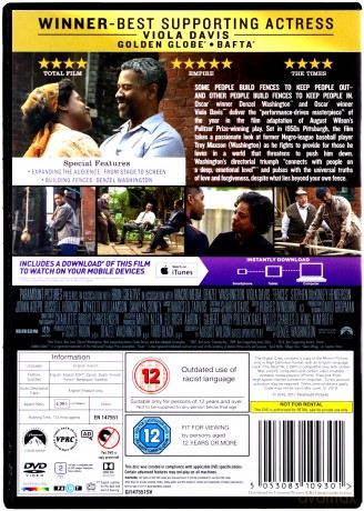 Fences (Płoty) [DVD]