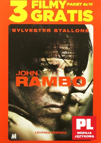 John Rambo + 3 FILMY GRATIS [BOX] [4DVD]