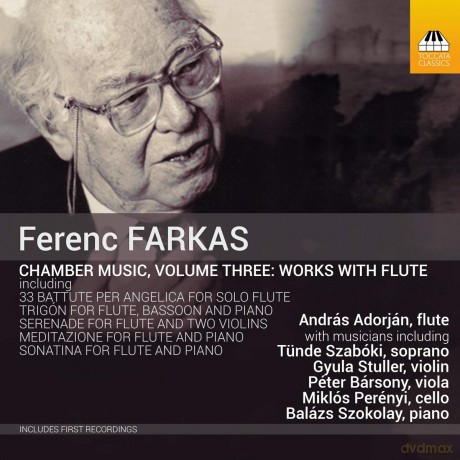 Ferenc Farkas: Chamber Music For Flute [CD]