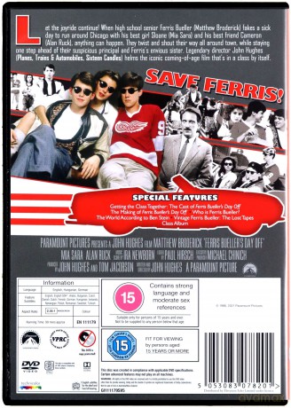 Wolny dzień pana Ferrisa Buellera [DVD]