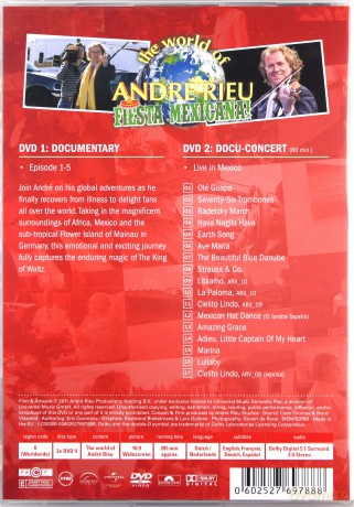 Andre Rieu: Fiesta Mexicana [2DVD]