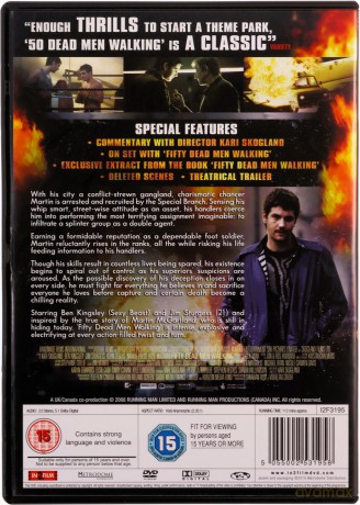 Fifty Dead Men Walking (50 ocalonych ) [DVD]