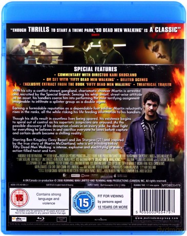 Fifty Dead Men Walking (50 ocalonych ) [Blu-Ray]