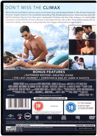 Fifty Shades Freed (Nowe oblicze Greya) [DVD]
