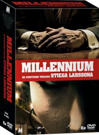 Millennium Trylogia (Serial): Mężczyźni, którzy nienawidzą kobiet / Dziewczyna, która igrała z ogniem / Zamek z piasku, który runął BOX [6DVD]
