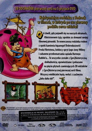 Flintstonowie sezon 1 [BOX] [5DVD]