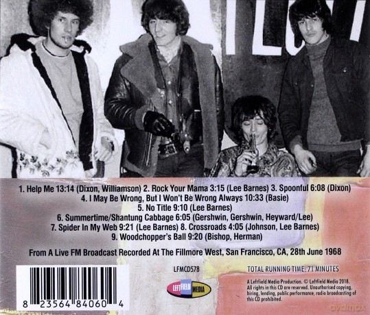 Ten Years After: Fillmore West 1968 [CD]