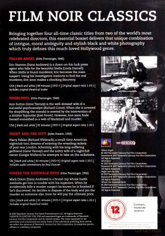 Film Noir Classics [4DVD]