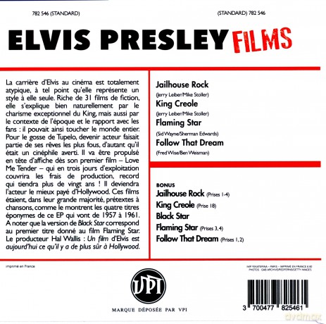 Elvis Presley: Films [CD]