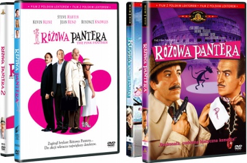 Różowa Pantera Kolekcja: Różowa pantera (2006) / Różowa pantera (1963) / Różowa pantera 2 / Klątwa Różowej Pantery Pakiet [4DVD]