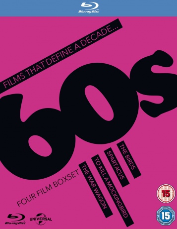 Films That Define A Decade Boxset 60s Bd (Zabić drozda / Easy Rider / Psychoza / Śniadanie u Tiffany'ego) [4xBlu-Ray]