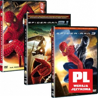 Spider-Man Kolekcja: Spider-Man / Spider-Man 2.1 / Spider-Man 3 Pakiet [4DVD]