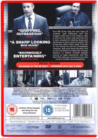 Find Me Guilty (Uznajcie mnie za winnego) [DVD]
