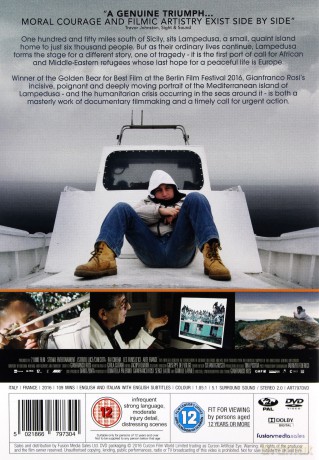 Fire At Sea (Fuocoammare. Ogień na morzu) [DVD]