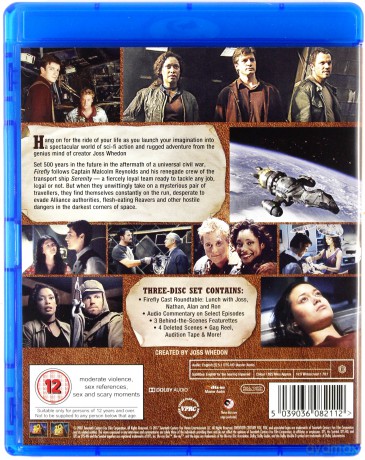 Firefly Complete - Series 15th Anniversary Edition (Limited) [3xBlu-Ray]