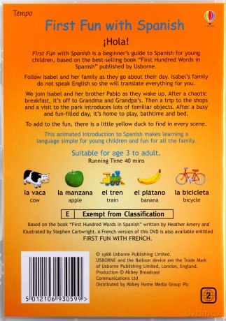 First Fun With Spanish [DVD]