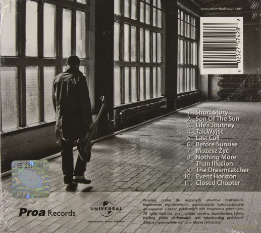 Robert Kubiszyn: Before Sunrise (digipack) [CD]