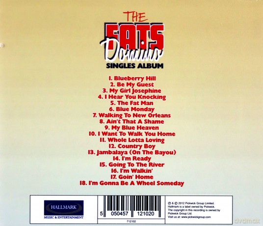 Fats Domino: Fats Domino Singles Album [CD]