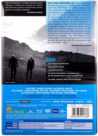 Daft Punk: Unchained (steelbook) [Blu-Ray]+[DVD]