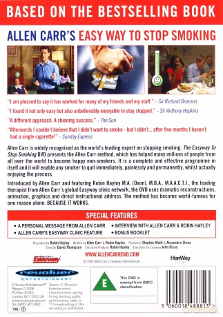Allen Carr: Allen Carrs Easy Way To Stop Smoking [DVD]