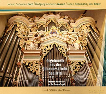 Andreas Marquardt: Andreas Marquardt: Organ Music From Johanneskirche Saalfeld [CD]