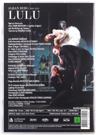 Haniganhenschelpaul Daniel: Berg Lulu [2DVD]