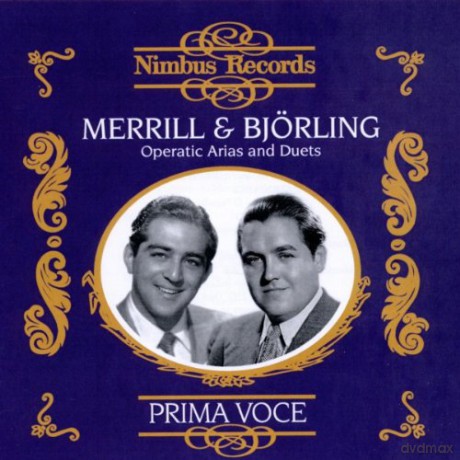 Jussi Bjorling: Bjorling And Merrill - Operatic Arias And Duets 1949-1951 [CD]