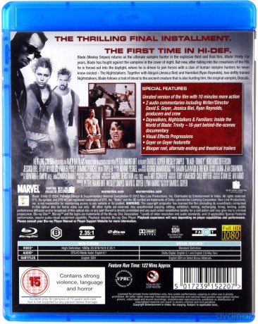Blade Trinity (Blade: Mroczna trójca) [Blu-Ray]