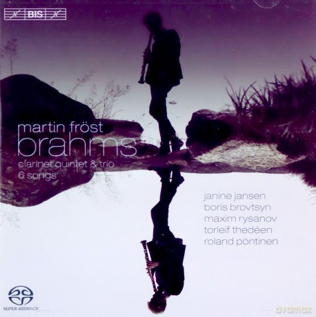 Martin Frost: Brahmsclarinet Quintettrio [CD]