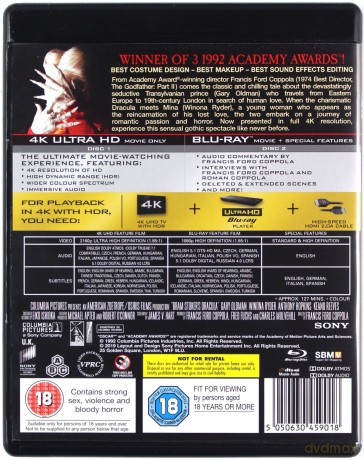 Dracula [Blu-Ray 4K]+[Blu-Ray]