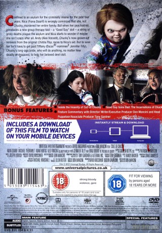 Cult Of Chucky (Dvd+Uv) [DVD]