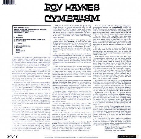 Roy Haynes: Cymbalism [Winyl]