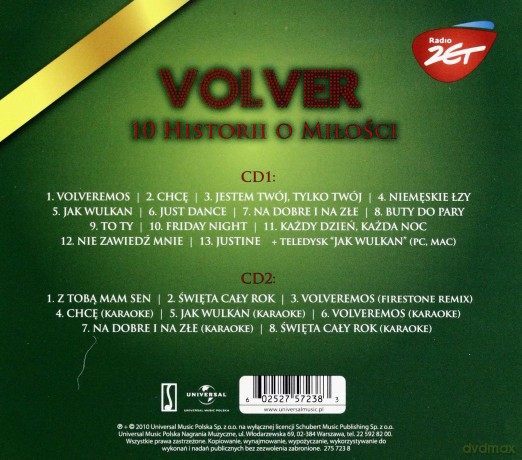 Volver: 10 Historii O Miłości (Edycja Świąteczna) [2CD]