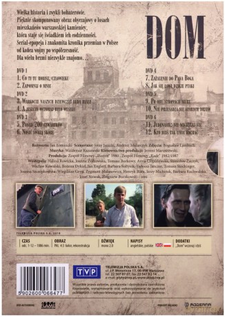 Dom sezon 1 odc. 1-12 nowe wydanie BOX [6DVD]