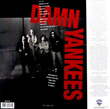 Damn Yankees: Damn Yankees (Silver) [Winyl]