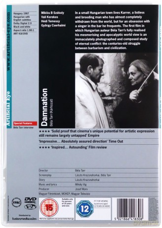 Damnation Bela Tarr (Potępienie) [DVD]