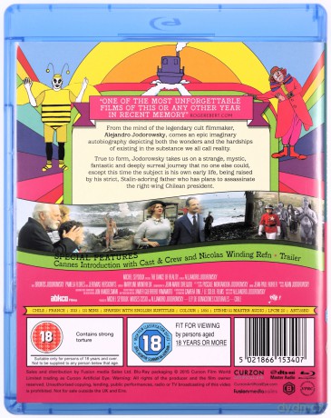 Dance Of Reality The (Taniec rzeczywistości) [Blu-Ray]