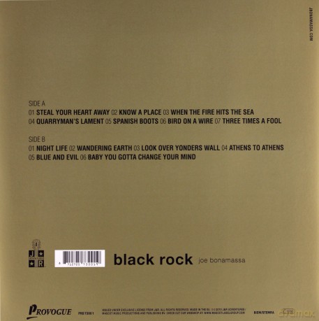 Joe Bonamassa: Black Rock Lp [Winyl]