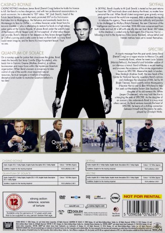 007 James Bond Daniel Craig Collection [4DVD]