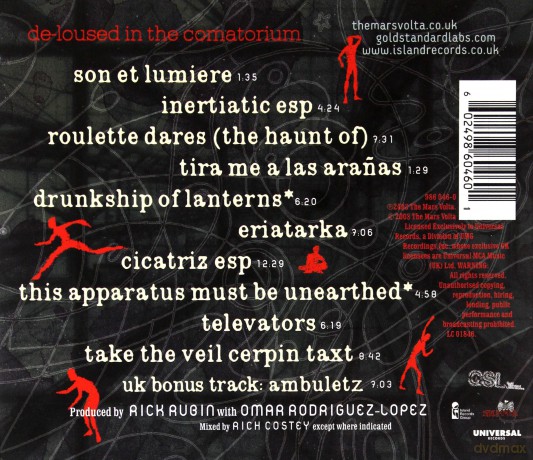 Mars Volta: Deloused In The Comatorium [CD]