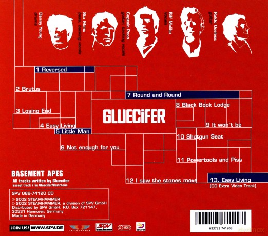 Gluecifer: Basement Apes Limited Edition (digipack) [CD]