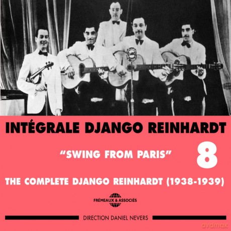 Django Reinhardt: Django Reinhardt - Integrale Vol 8 Swing From Paris 1938 - 1939 [2CD]