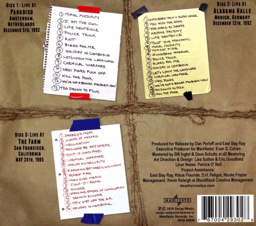 Dead Kennedys: Dk 40 [3CD]