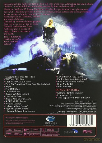 Katherine Jenkins: Believe Live From The O2 [DVD]