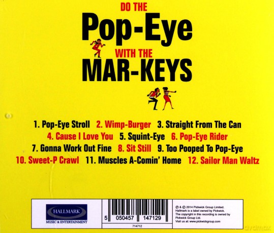 Mar-Keys: Do The Popeye With The Mar-Keys [CD]