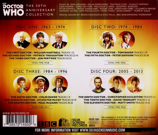 Doctor Who - The 50th Anniversary [4CD]