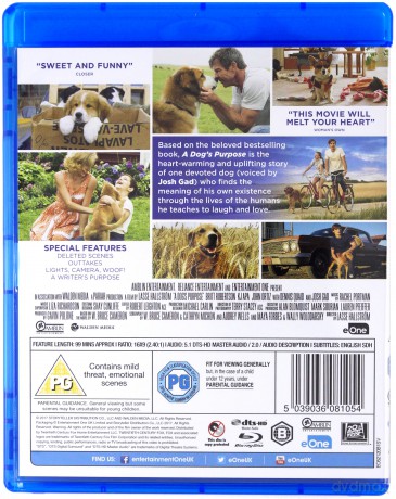 Dog's Purpose A (Był sobie pies) [Blu-Ray]