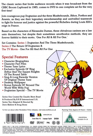 Dogtanian Complete Adventures [9DVD]